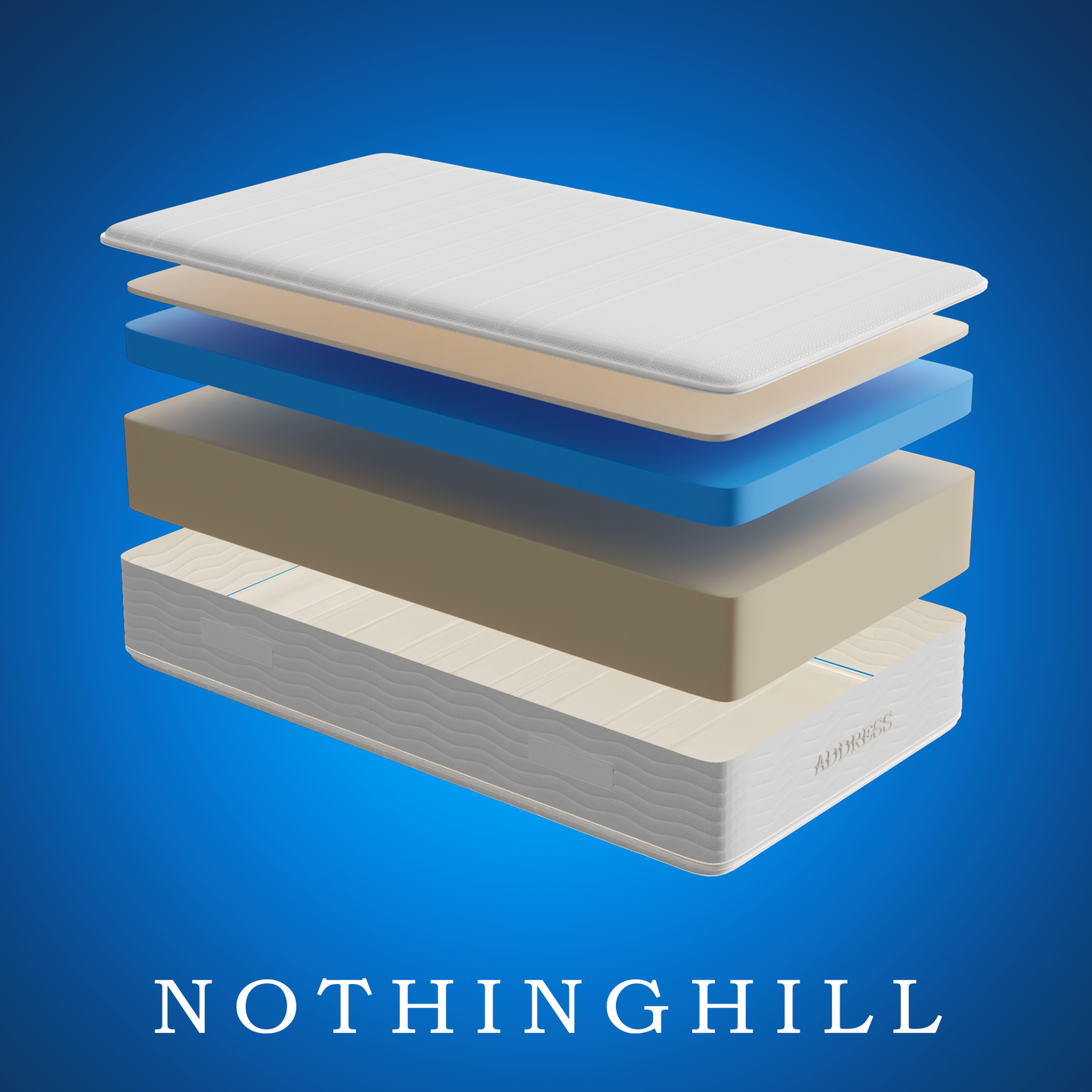 Matelas Nothinghill 90 x 190 cm